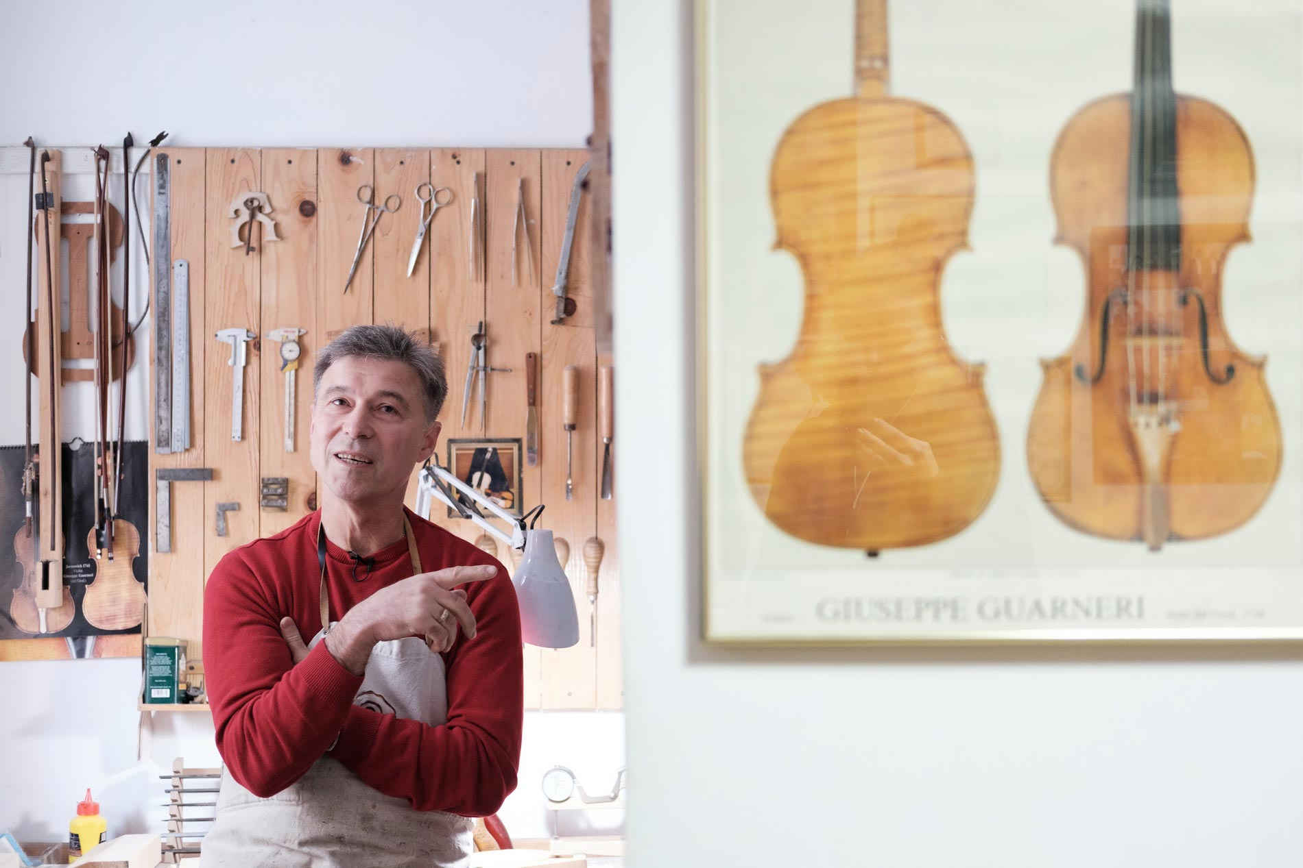 Die Karpatenfichte und die Geige aus Bukowyna