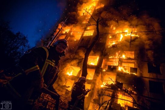 Außergewöhnlicher Alltag der ukrainischen Feuerwehr