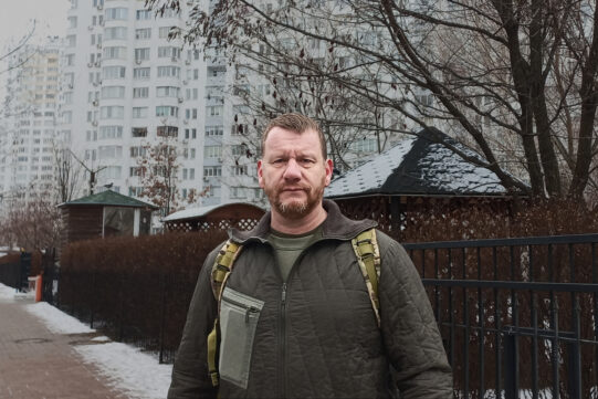 A former German soldier brings hope to Ukraine’s war zones